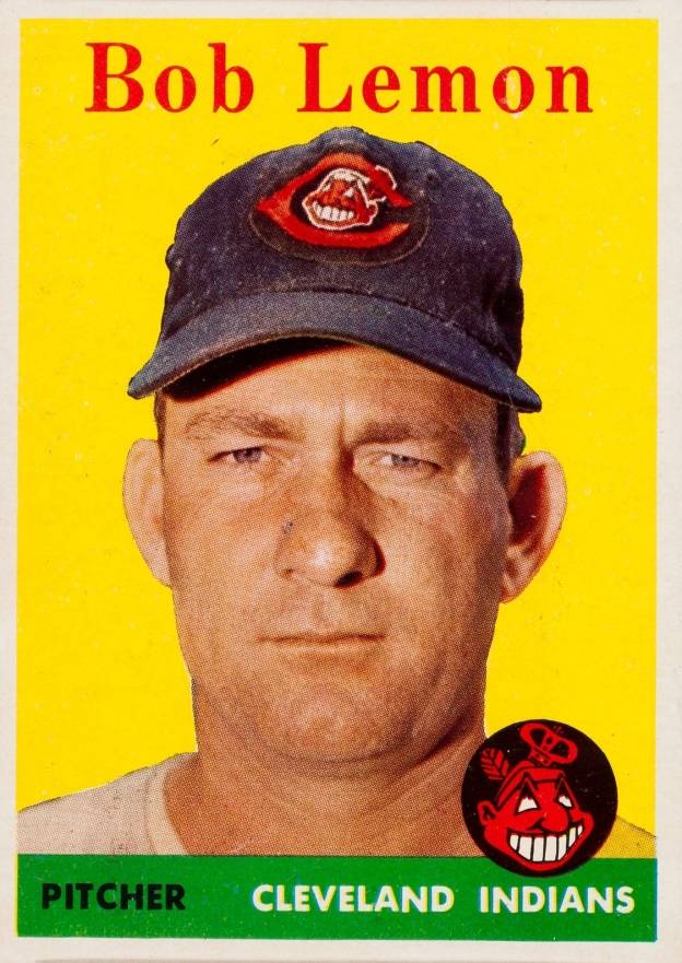 1958 Topps Bob Lemon #2 Baseball Card