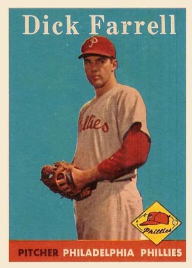 1958 Topps Dick Farrell #76 Baseball Card