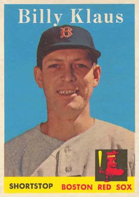 1958 Topps Billy Klaus #89 Baseball Card