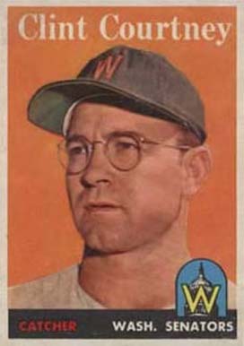 1958 Topps Clint Courtney #92 Baseball Card