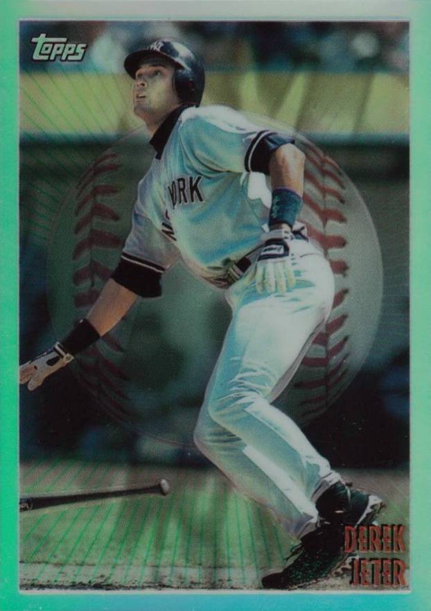 1998 Topps Mystery Finest Derek Jeter #M8 Baseball Card