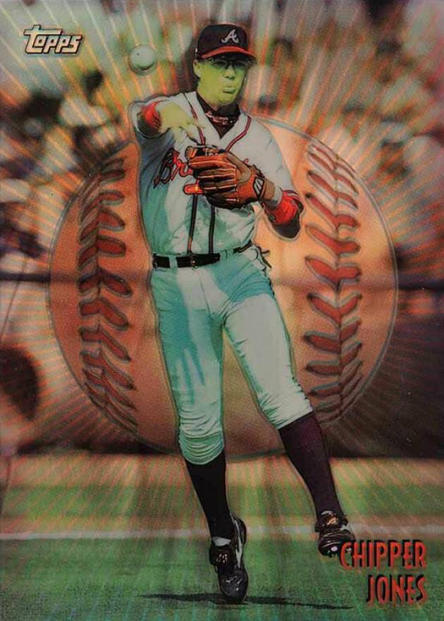 1998 Topps Mystery Finest Chipper Jones #M2 Baseball Card