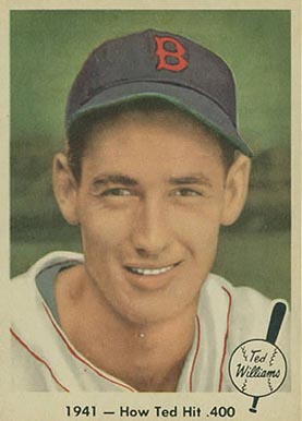 1959 Fleer Ted Williams 1941- How Ted Hit .400 #17 Baseball Card