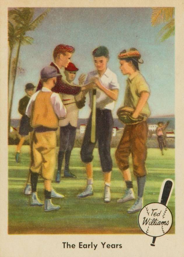 1959 Fleer Ted Williams The Early Years #1 Baseball Card