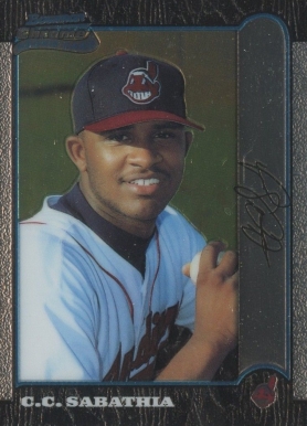 1999 Bowman Chrome C.C. Sabathia #344 Baseball Card