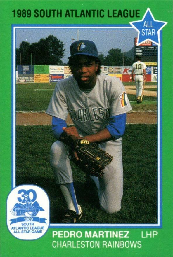 1989 Grand Slam All-Star South Atlantic League Pedro L. Martinez #11 Baseball Card
