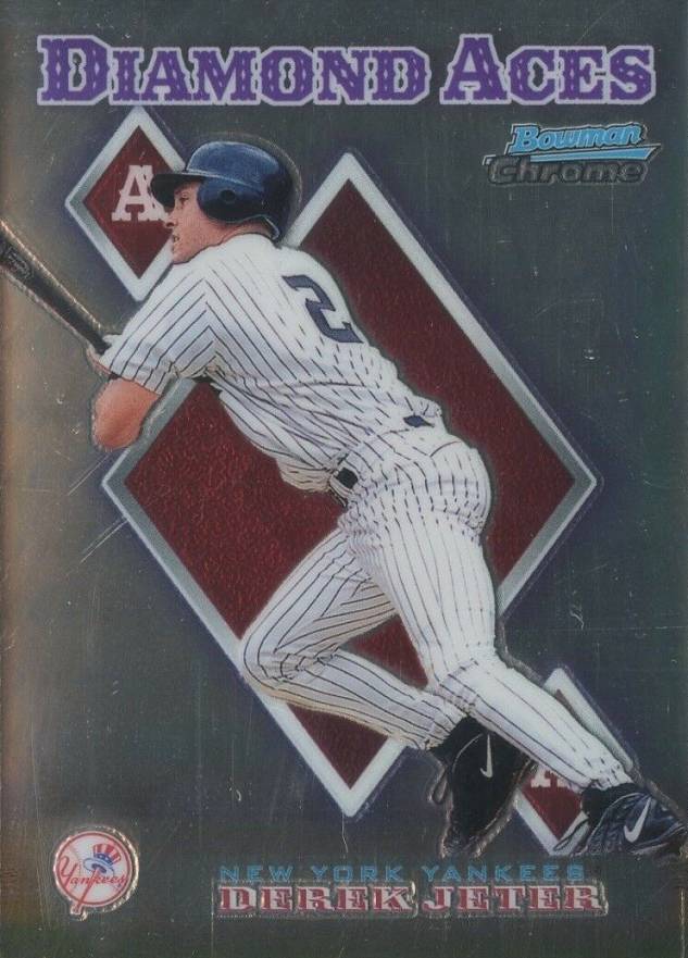 1999 Bowman Chrome Diamond Aces Derek Jeter #DA13 Baseball Card