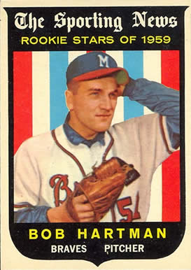 1959 Topps Bob Hartman #128 Baseball Card