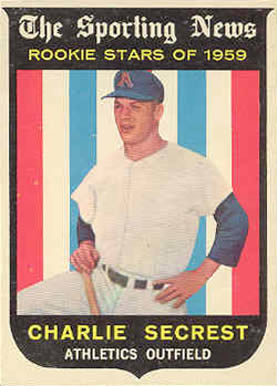 1959 Topps Charlie Secrest #140 Baseball Card