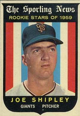 1959 Topps Joe Shipley #141 Baseball Card