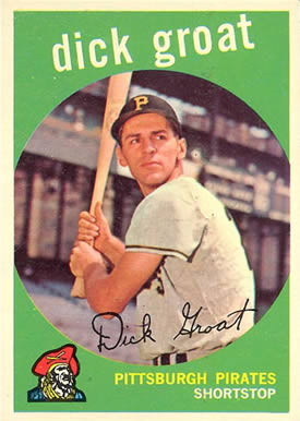 1959 Topps Dick Groat #160 Baseball Card