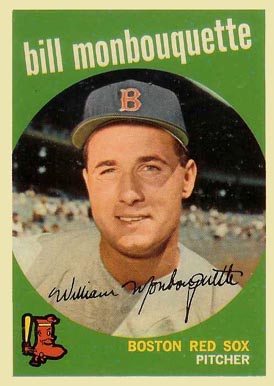 1959 Topps Bill Monbouquette #173 Baseball Card
