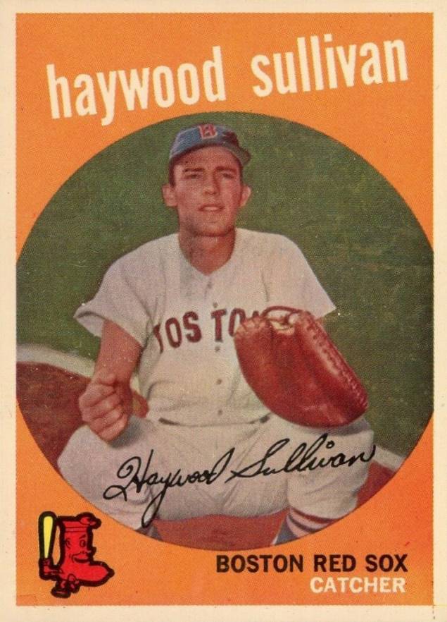 1959 Topps Haywood Sullivan #416a Baseball Card