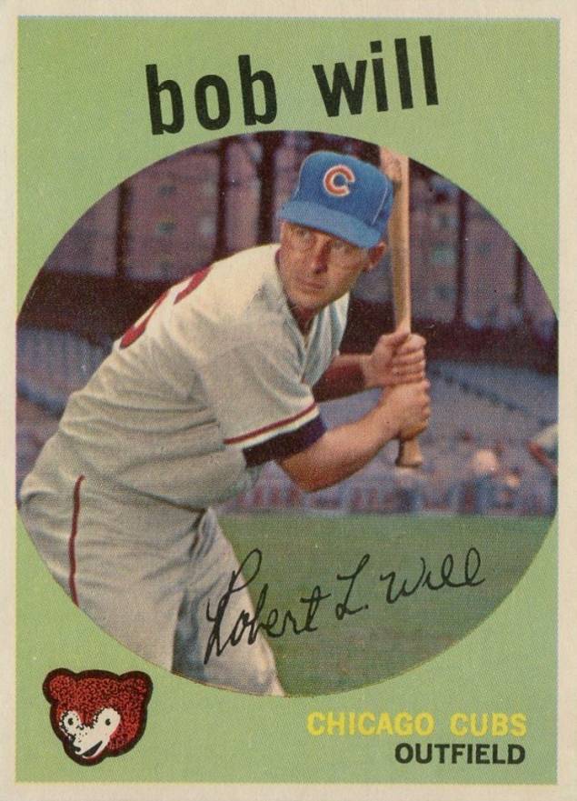 1959 Topps Bob Will #388 Baseball Card