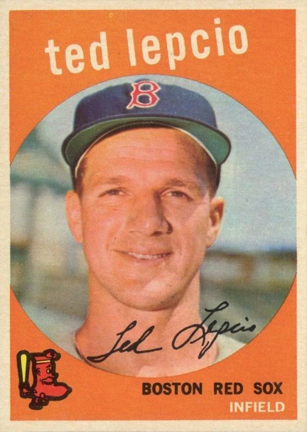 1959 Topps Ted Lepcio #348 Baseball Card