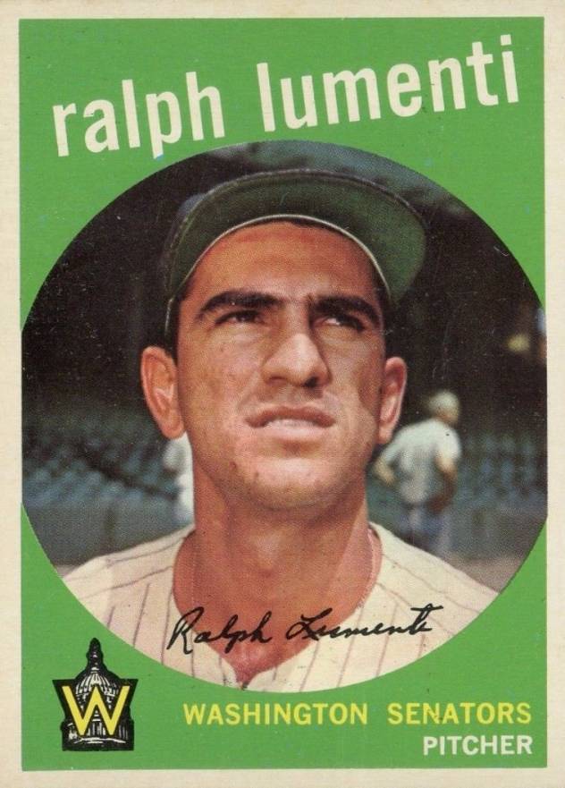 1959 Topps Ralph Lumenti #316o Baseball - VCP Price Guide
