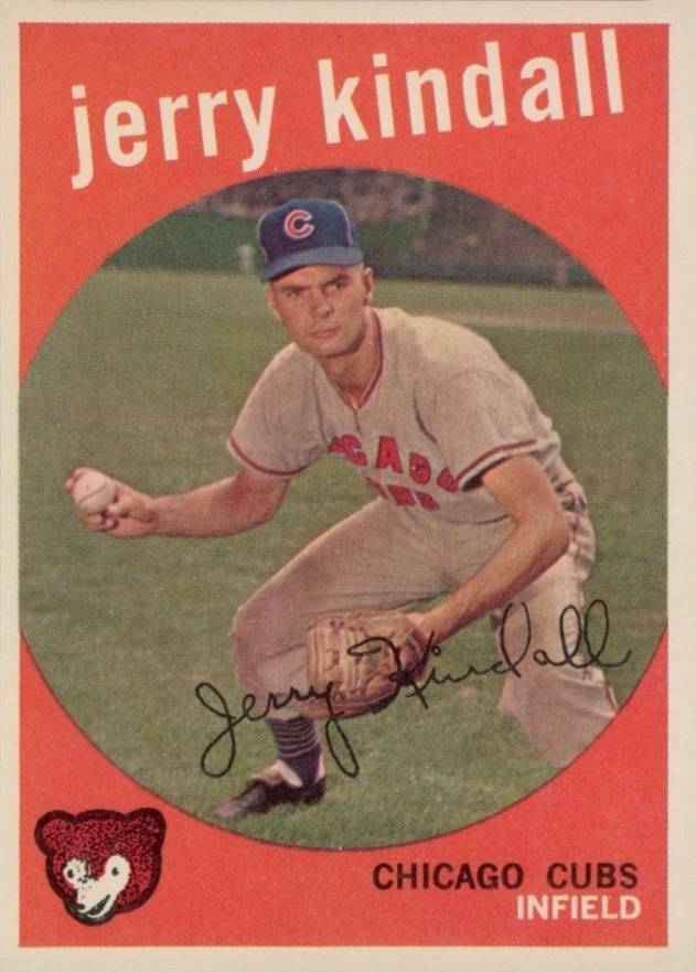 1959 Topps Jerry Kindall #274 Baseball Card