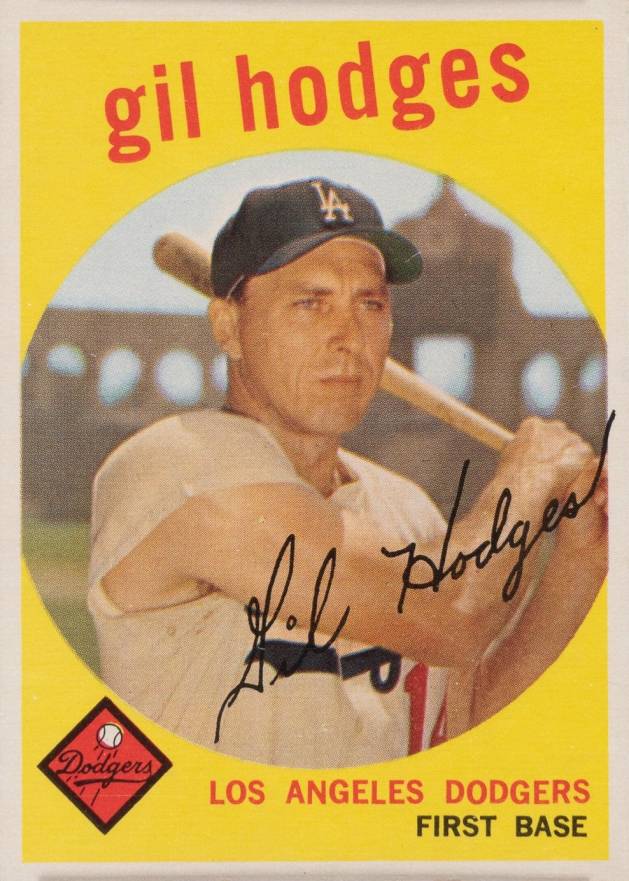 1959 Topps Gil Hodges #270 Baseball Card