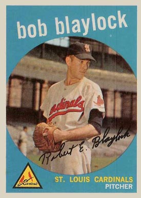 1959 Topps Bob Blaylock #211 Baseball Card