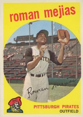 1959 Topps Roman Mejias #218 Baseball Card