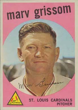 1959 Topps Marv Grissom #243 Baseball Card