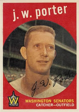 1959 Topps J.W. Porter #246 Baseball Card