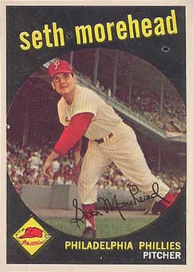 1959 Topps Seth Morehead #253 Baseball Card