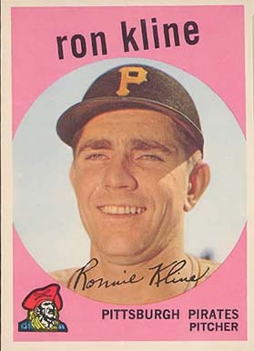 1959 Topps Ron Kline #265 Baseball Card