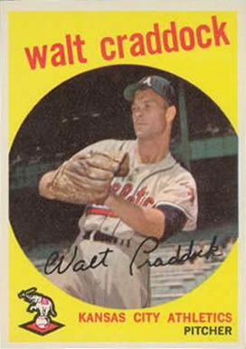 1959 Topps Walt Craddock #281 Baseball Card
