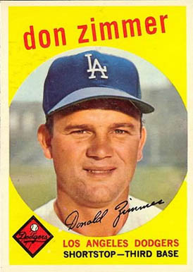 1959 Topps Don Zimmer #287 Baseball Card