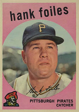 1959 Topps Hank Foiles #294 Baseball Card