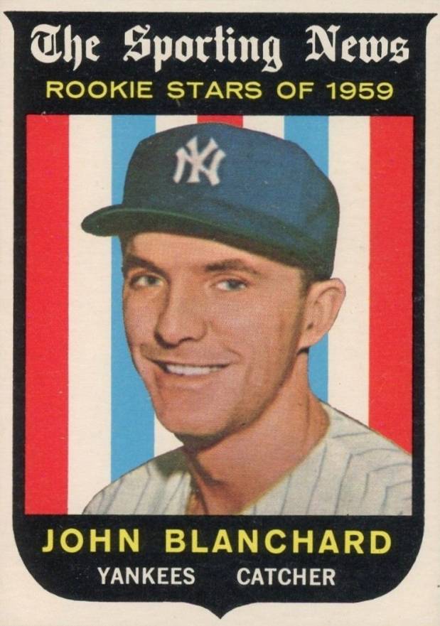 1959 Topps John Blanchard #117 Baseball Card