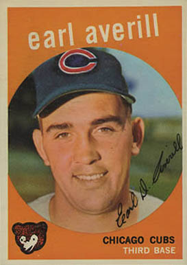 1959 Topps Earl Averill Jr. #301 Baseball Card