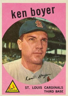 1959 Topps Ken Boyer #325 Baseball Card