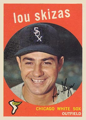 1959 Topps Lou Skizas #328 Baseball Card