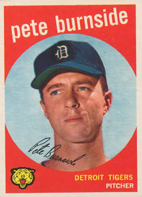 1959 Topps Pete Burnside #354 Baseball Card