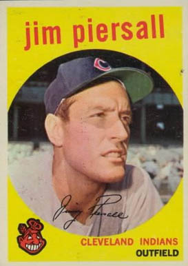 1959 Topps Jim Piersall #355 Baseball Card