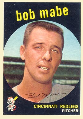 1959 Topps Bob Mabe #356 Baseball Card