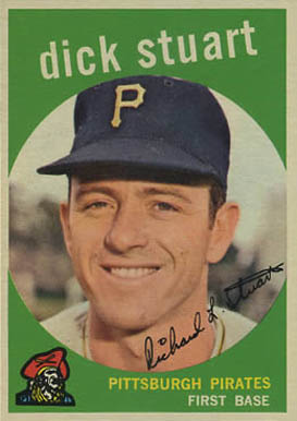 1959 Topps Dick Stuart #357 Baseball Card