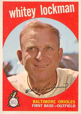 1959 Topps Whitey Lockman #411 Baseball Card