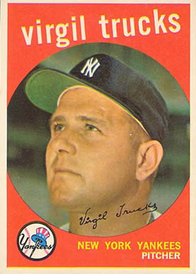 1959 Topps Virgil Trucks #417 Baseball Card