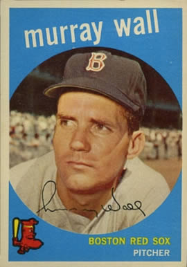1959 Topps Murray Wall #42 Baseball Card
