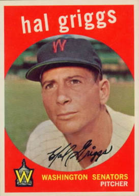 1959 Topps Hal Griggs #434 Baseball Card