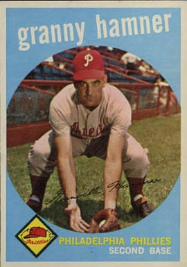 1959 Topps Granny Hamner #436 Baseball Card