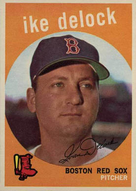 1959 Topps Ike Delock #437 Baseball Card