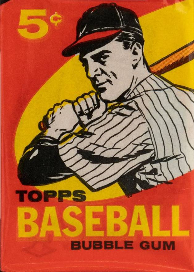1959 Topps Wax Pack #WP Baseball Card