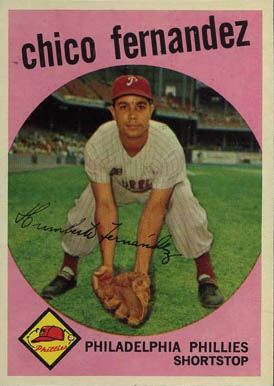 1959 Topps Chico Fernandez #452 Baseball Card