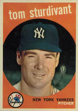 1959 Topps Tom Sturdivant #471 Baseball Card