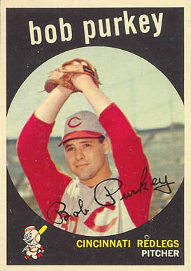 1959 Topps Bob Purkey #506 Baseball Card