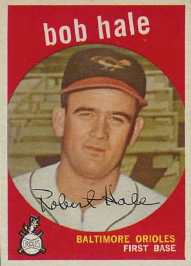 1959 Topps Bob Hale #507 Baseball Card